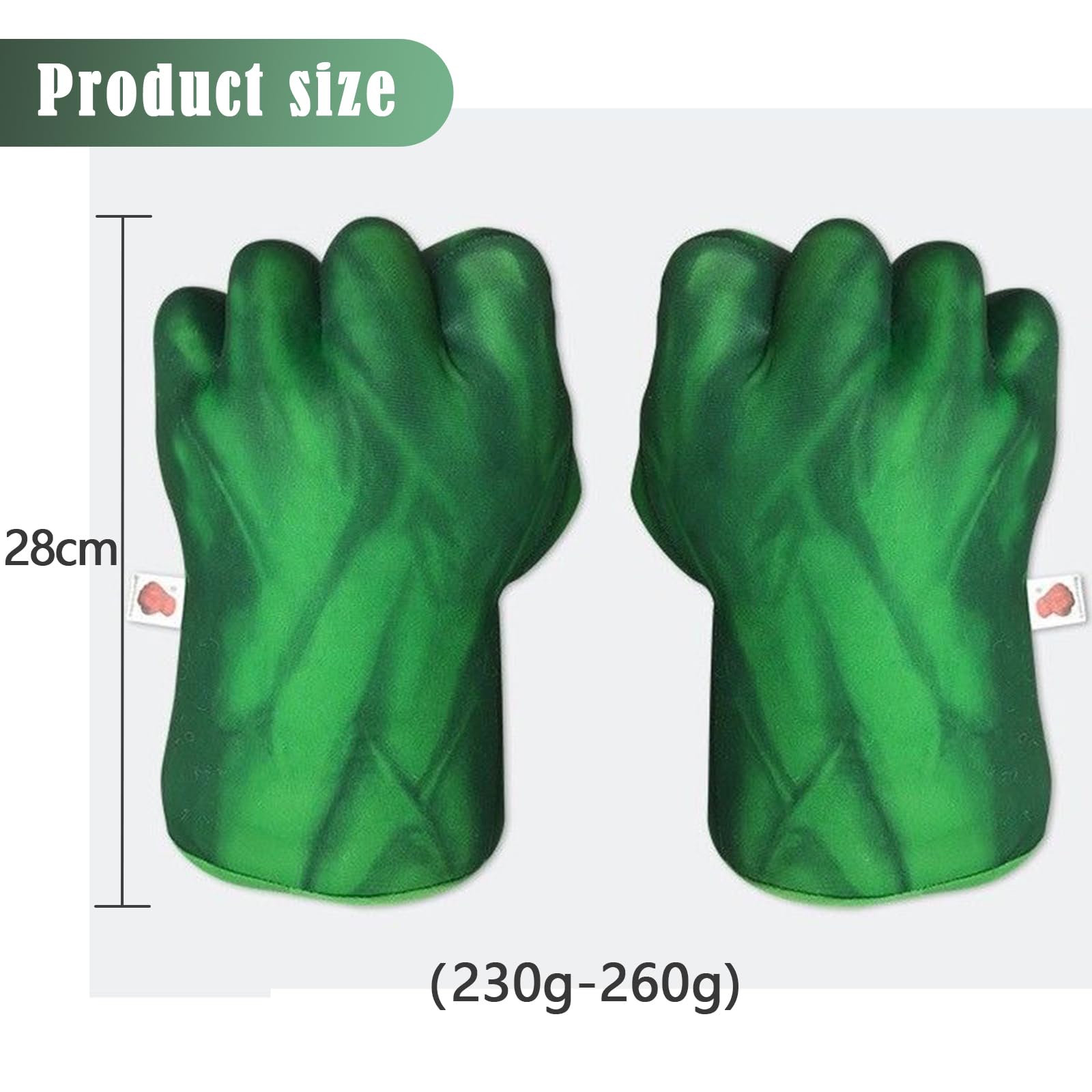 Gants de Boxe Enfant, Gants en Peluche Doux, et Jouet Amusant, pour garçons pour Cosplay Enfant, Douce, Cadeau de Noël, d'halloween et d'anniversaire