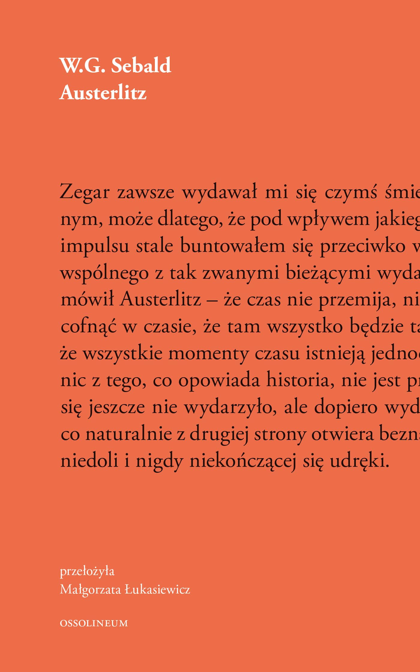AUSTERLITZ: 1