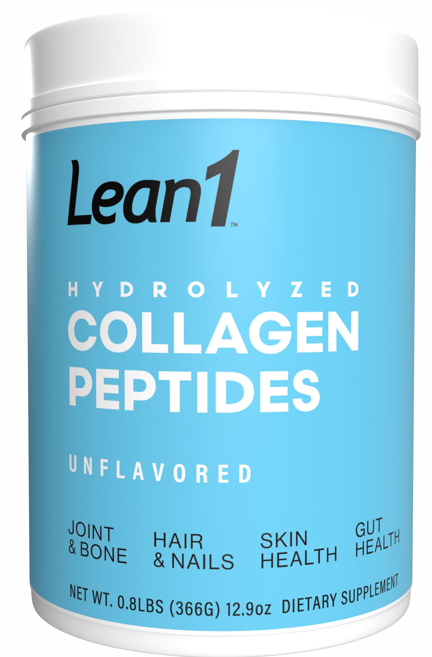 N53 Lean1 Hydrolyzed Collagen Peptides, 37 Servings, unflavored