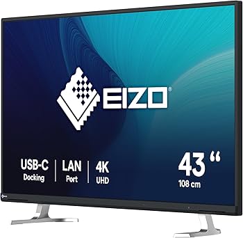 Amazon.co.jp: EIZO 自然な表示の大画面4Kモニター | FlexScan EV4340X