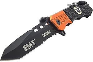 TAC Force 8.5" EMT Rescue Assisted Open Tactical Pocket Knife