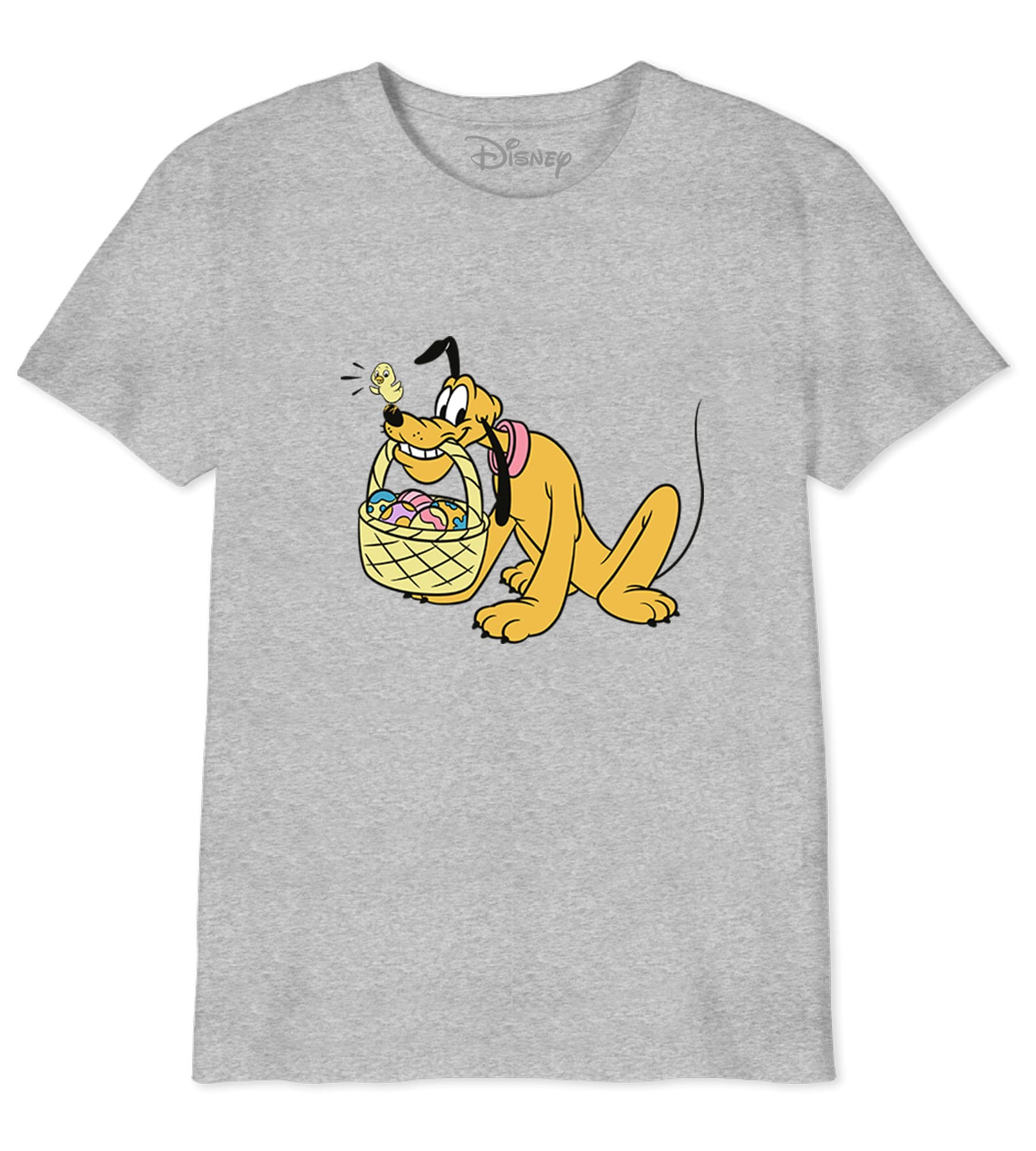 Disney "Raczej z koszyczkiem Easter Mickey" BODMICKTS091 Koszulka chłopięca, Melange, Rozmiar 08 lat, Szary Melange, 8 lat