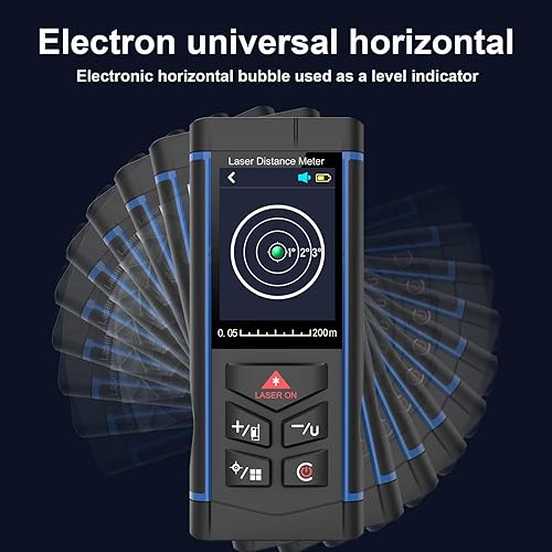 Miniatura 4 de 330ft Laser Distance Measuring Tool with Camera, Long Range Laser Meters with Tripod for Home Renovation, Interior Design, DIY Projects, Area,