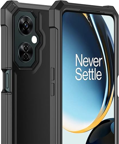 Miniatura 8 de Ailiber Funda para teléfono OnePlus Nord N30, One Plus N30 5G con protector de pantalla de vidrio templado, protección de estructura de 2 capas,