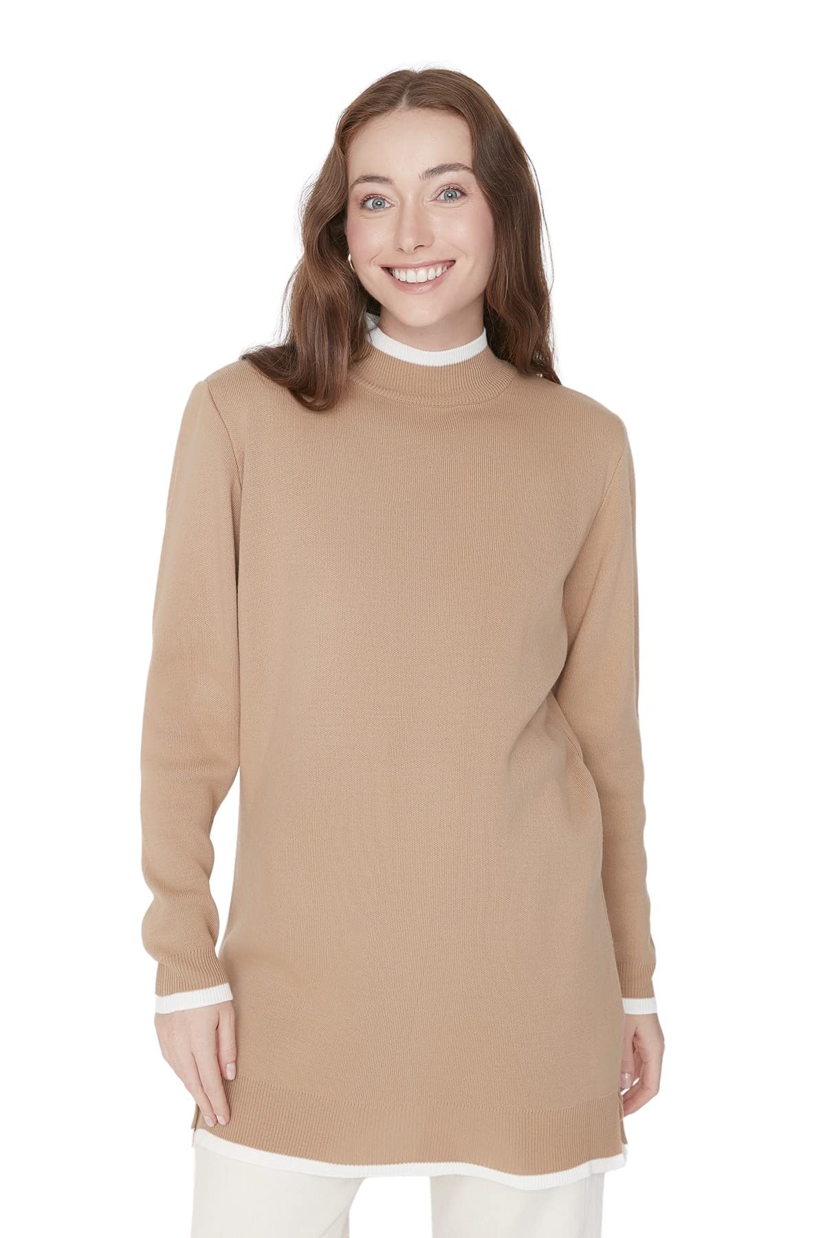 Trendyol TCTAW23KZ00087/Bej Beige