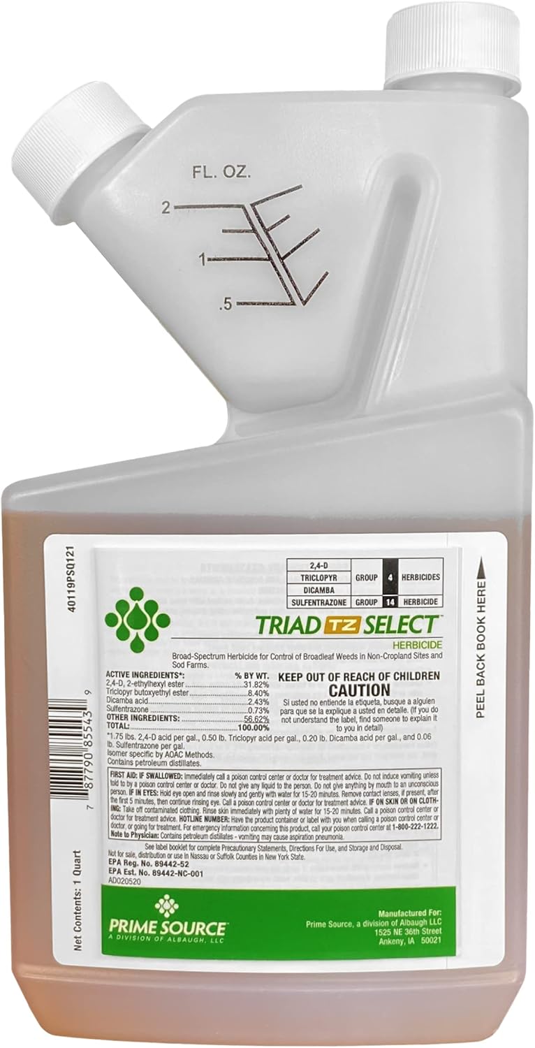 Buy Select Source Triad TZ 4Way Combination Herbicide Compare to T