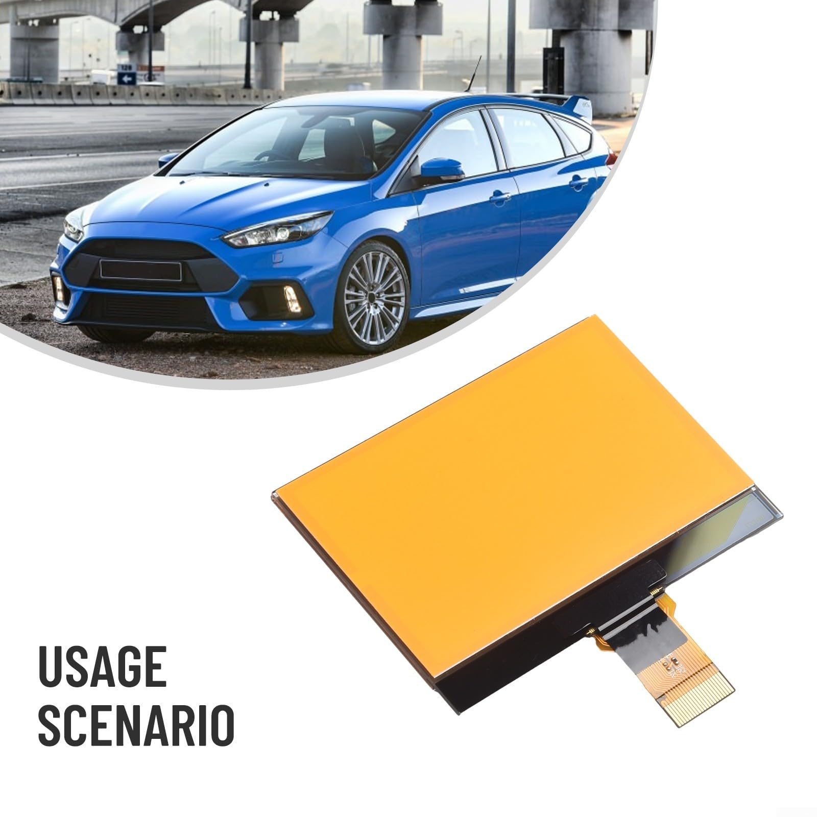 Schermo LCD di ricambio, per Ford Focus 2008-2011, C-Max 2007-2010, 2006-2012, 2008-2012