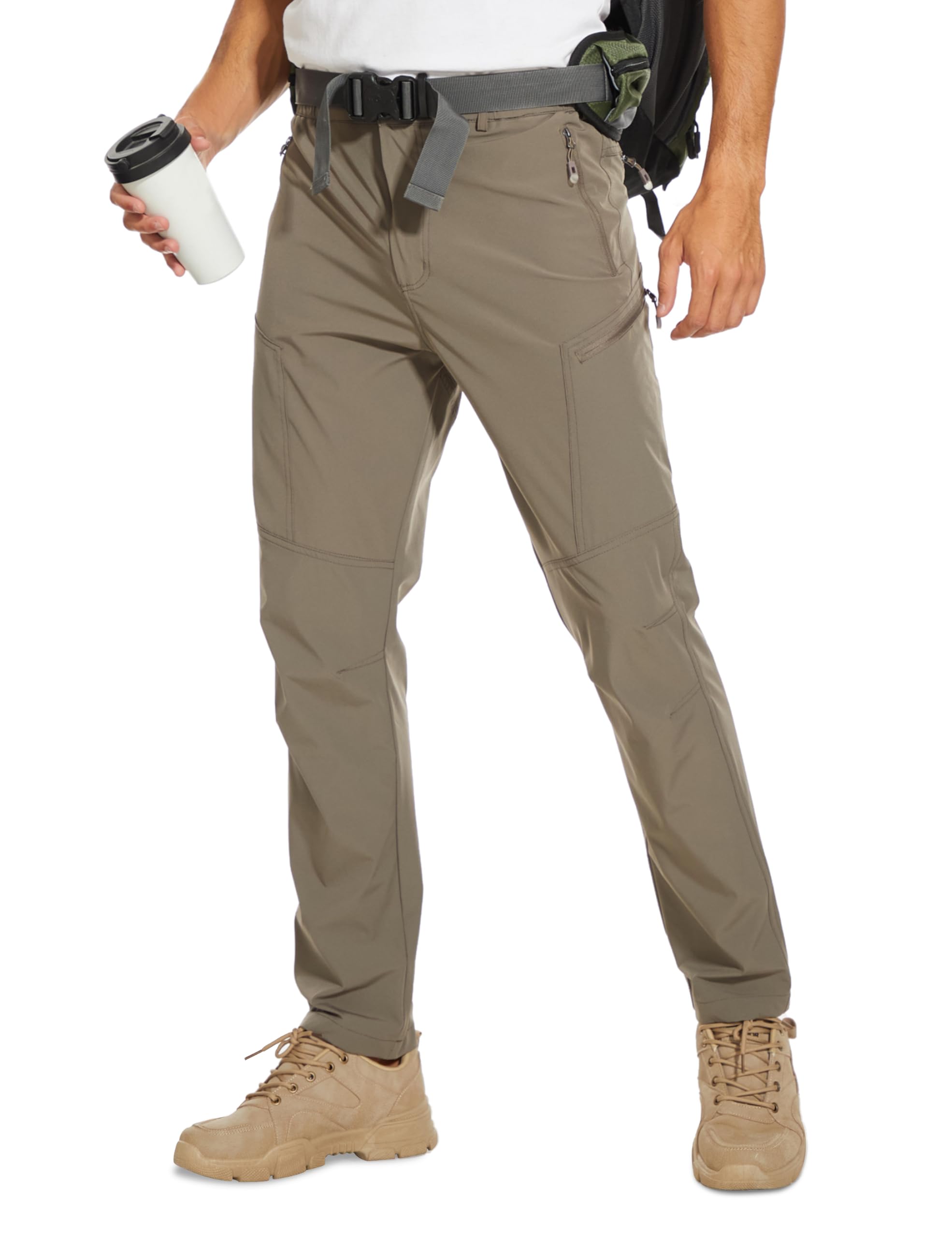 Arunlluta Hiking Pants Men Water-Resistant Lightweight Travel Pants