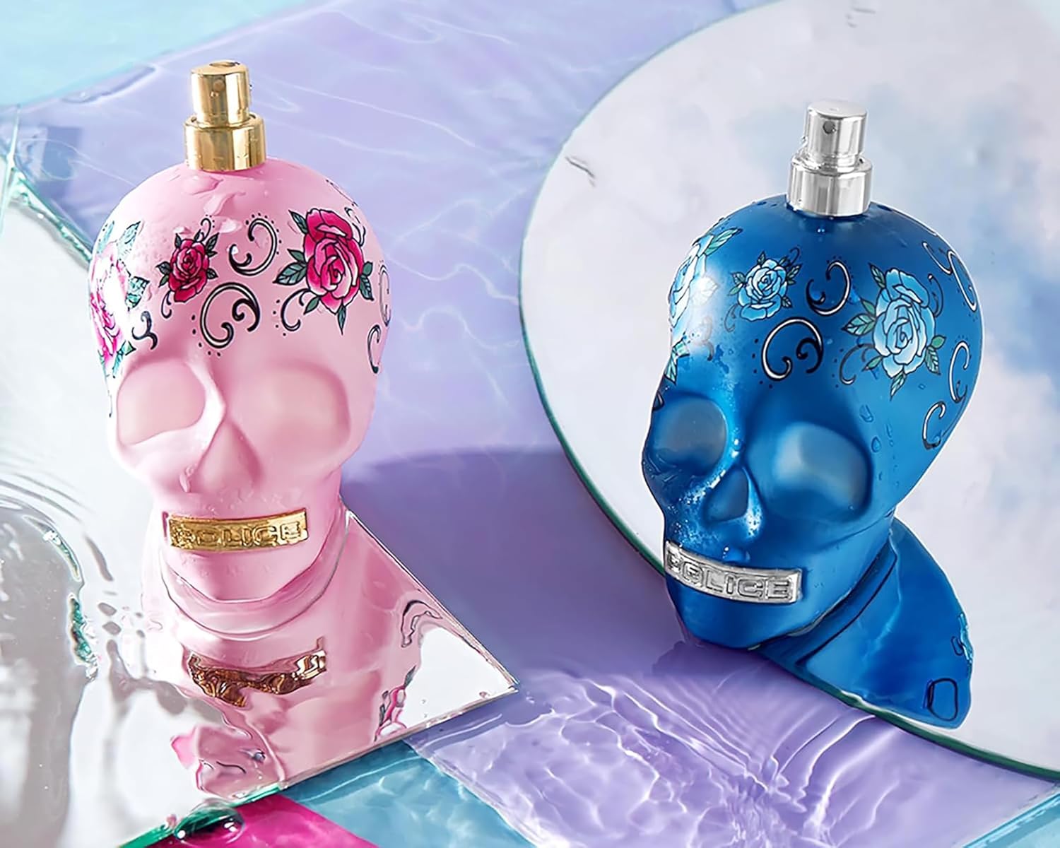 To Be Tattooart For Woman By Police - Fragrance For Women - Floral Fruity Gourmand Scent - Creamy Sandalwood And A Powdery-Sweet Marshmallow Accord - Eye-Catching Skull Bottle - 2.5 Oz EDP Spray - Image 4