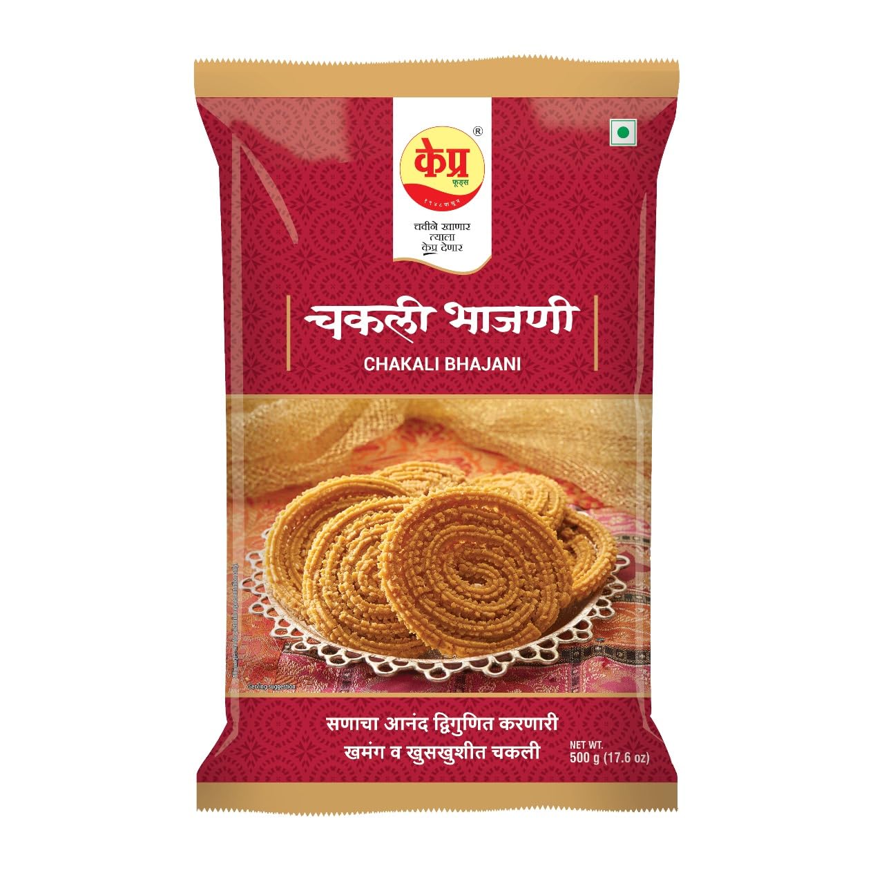 CHAKLI BHAJANI 500gm POUCH K-Pra-picture-22