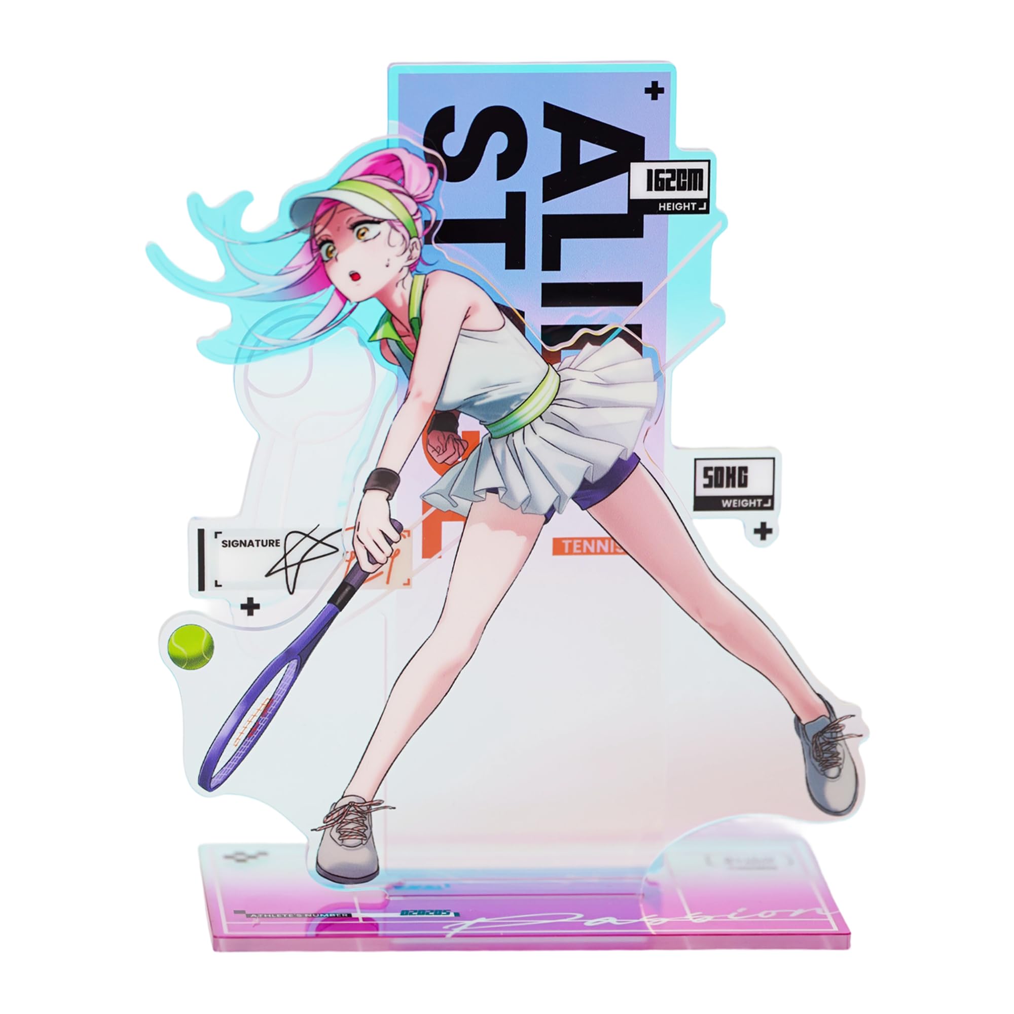 YJacuing Alien Stage Passion Love Series Holographic Acrylic Stand