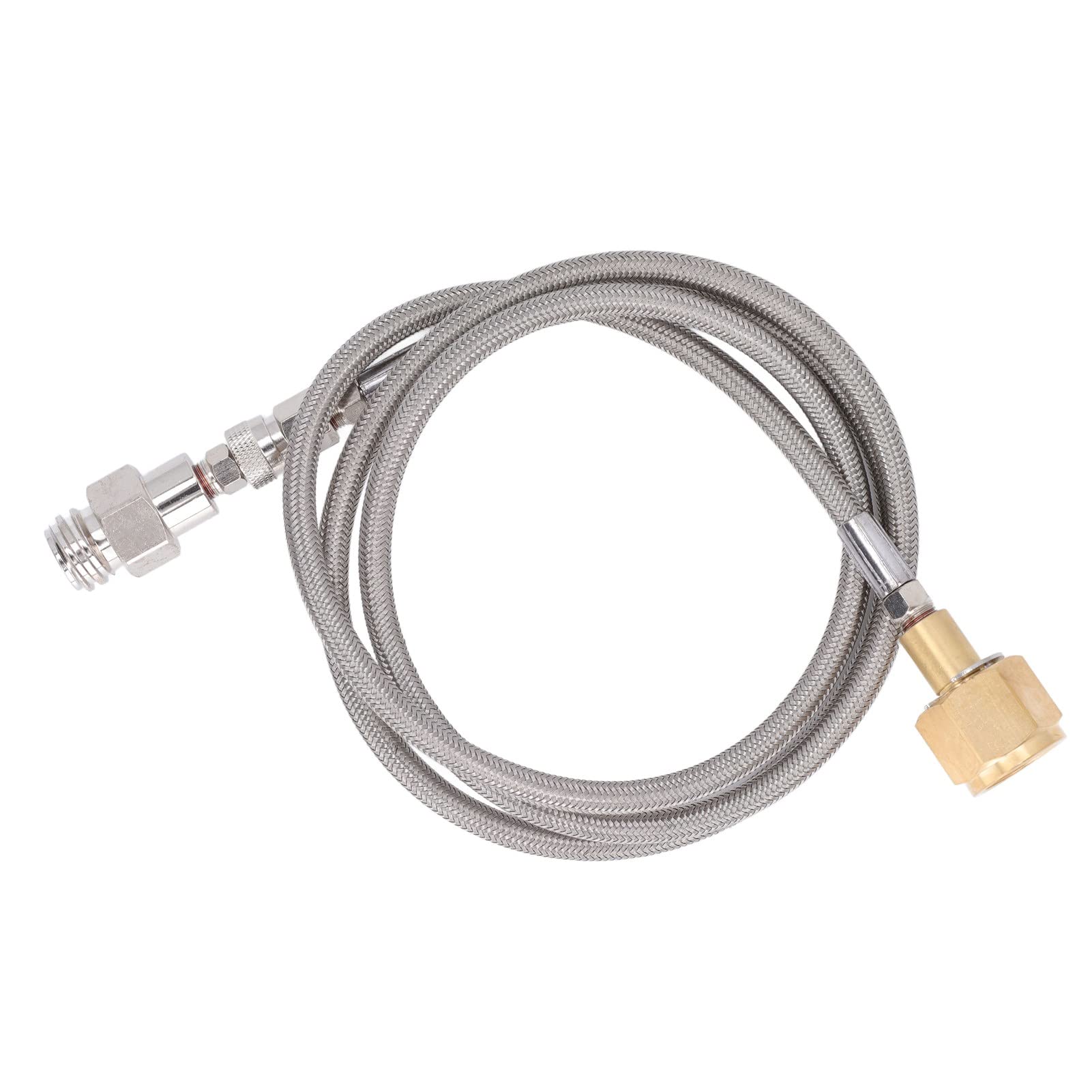 Naroote Soda Refill Adapter, Durable CO2 Cartridge Connector, Simplifies