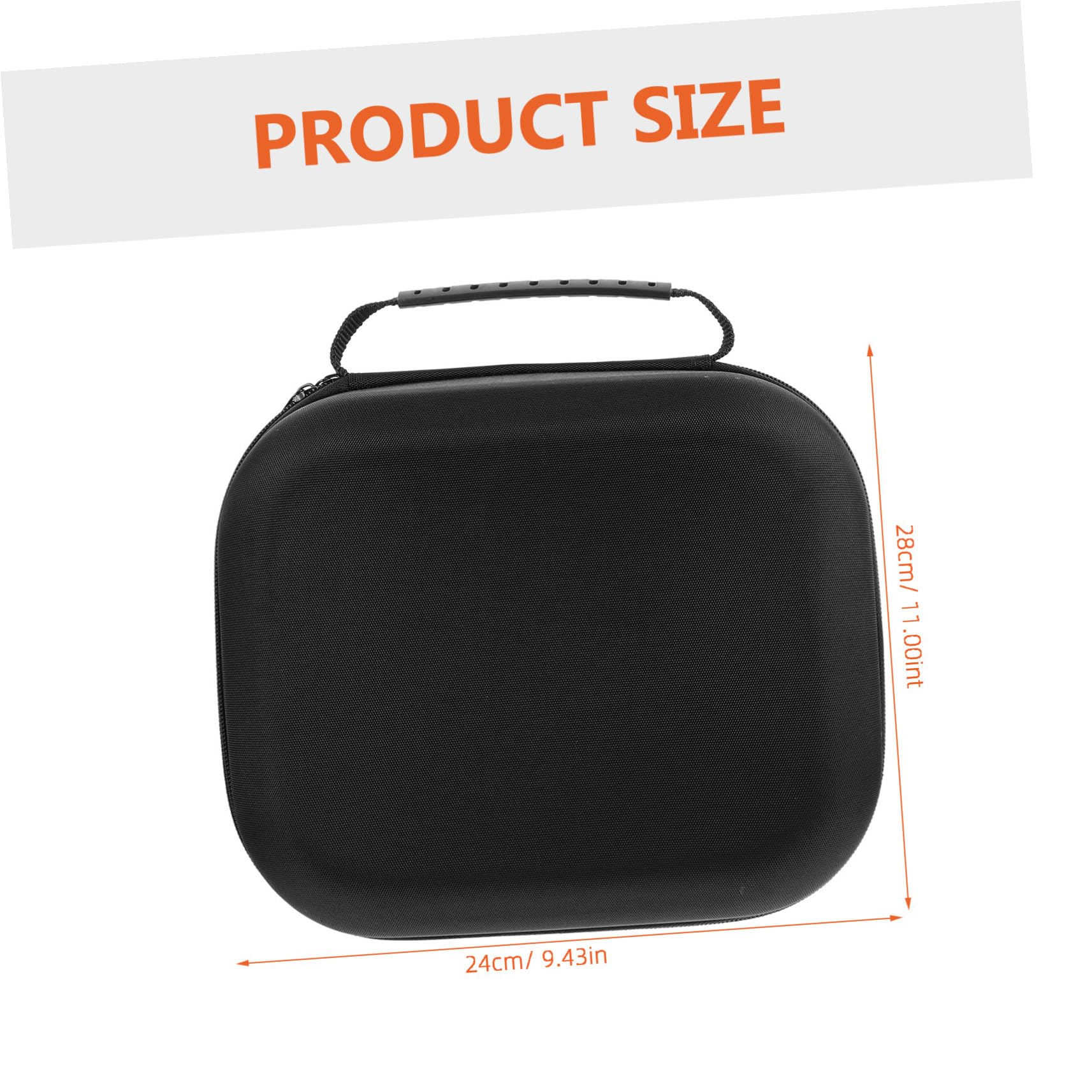 Estuche de Transporte para Gafas VR Negro de Eva Cremallera | Protección para Viaje y Uso Diario, Formato Portátil, Bolsa de Almacenamiento para Gafas de Realidad Virtual