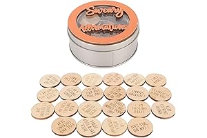 Mini Sweary Affirmation Wood Disc