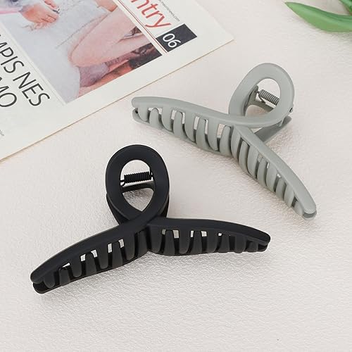 Miniatura 6 de Hold Everything - Pinza para cabello grueso y fino, pasadores de cabello grande para mujeres y niñas, cabello lacio, ondulado y rizado, clip de