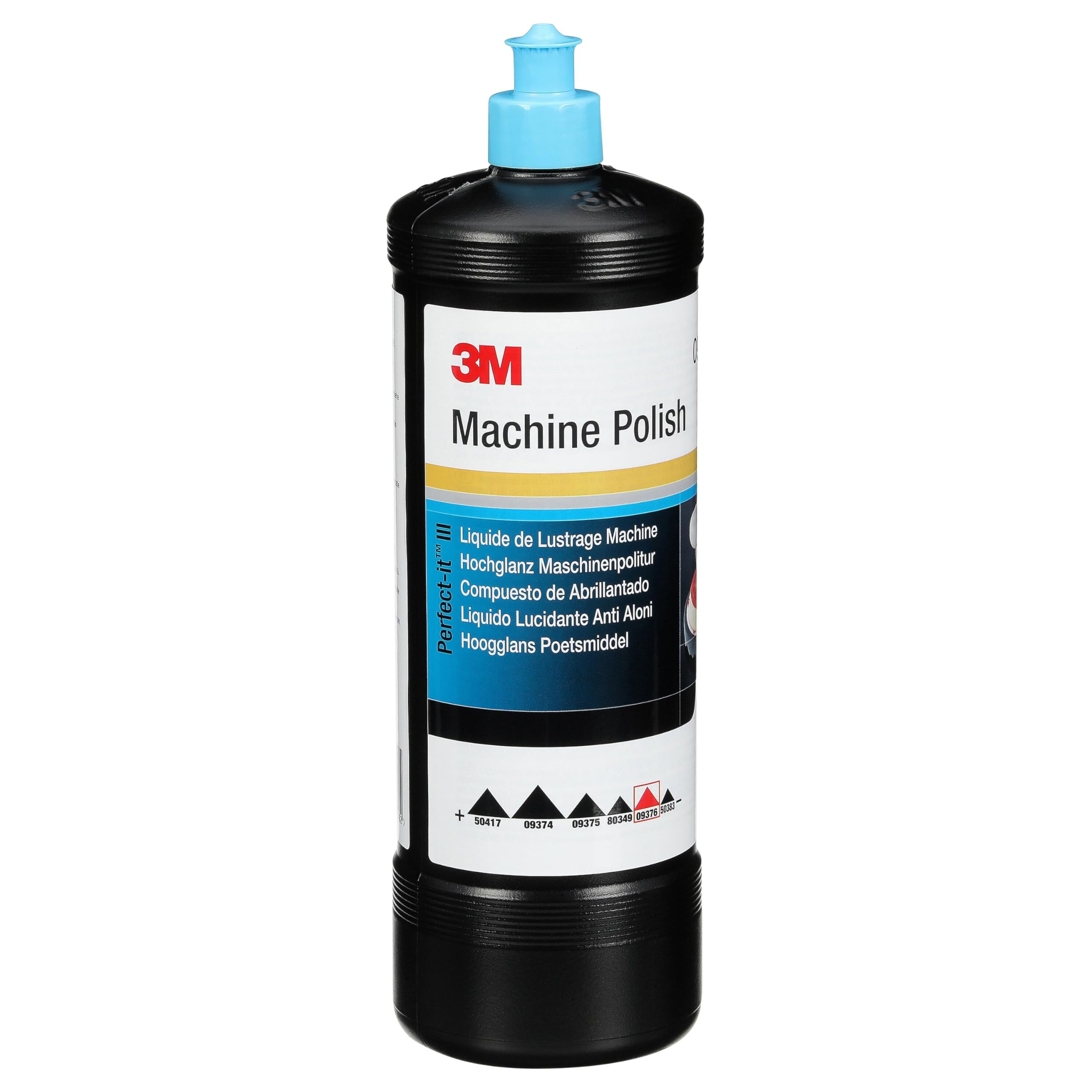 3M Machine Polish 09376 - Liquido Lucidante Polish per Auto, 1 Litro
