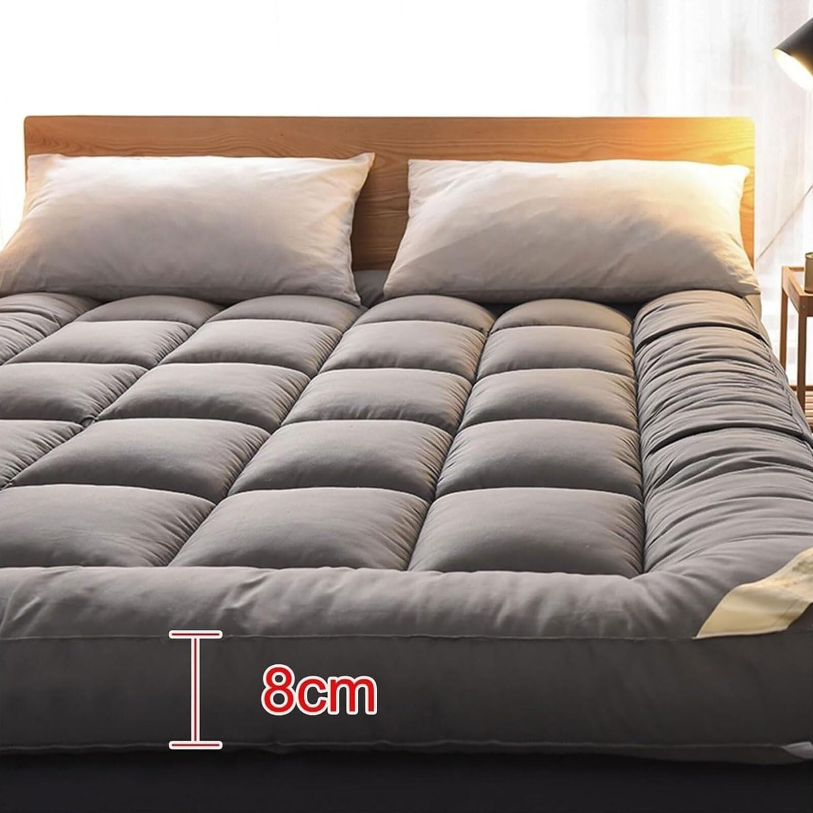 Materassi Da Pavimento, Materasso Futon Imbottito Giapponese, Materasso Matrimoniale/matrimoniale/queen, Materasso Tatami Arrotolabile, Materassi Per Casa E Viaggio (180x190cm)