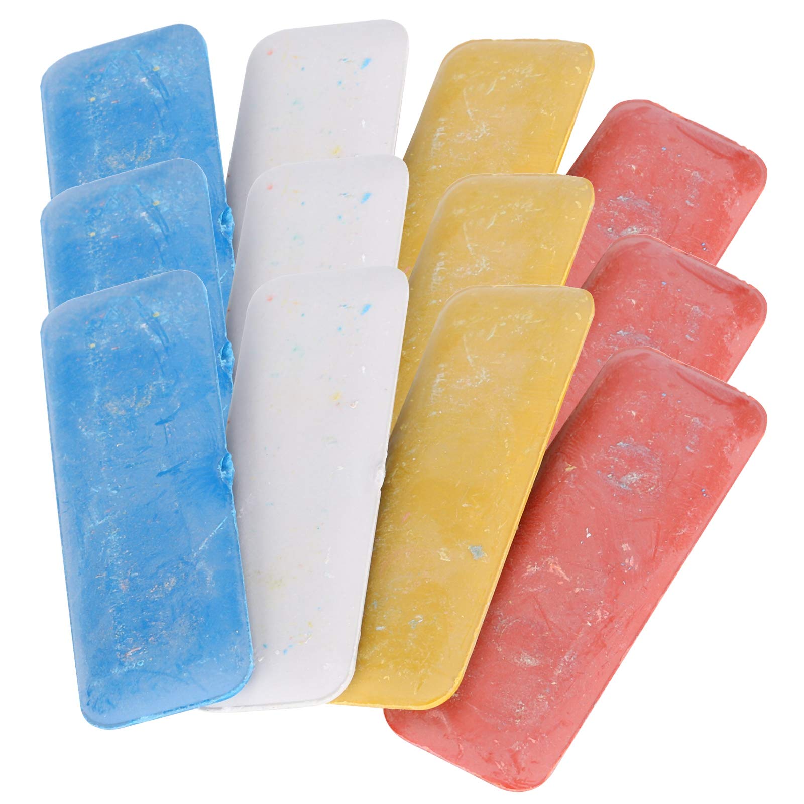 12 Pezzi Gessi Da Sarta Per Cucito - Marcatura Tessuti In Blu E Bianco - Foto 9