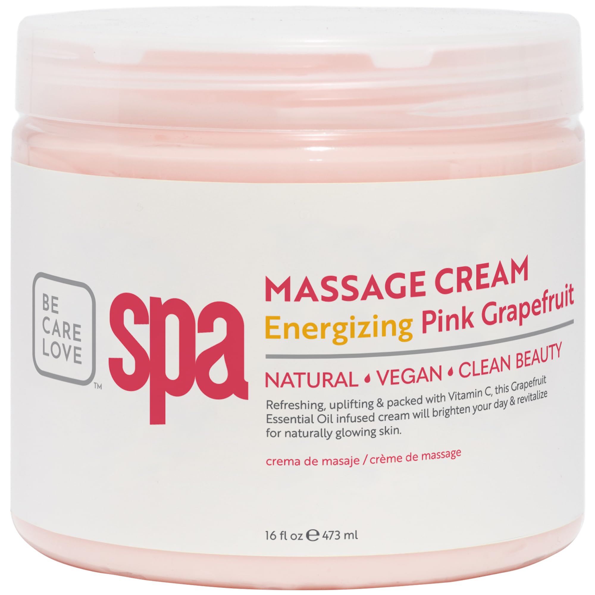 BCL Spa Energizing Pink Grapefruit Body Scrub for Women, Women's Self-Care & Skincare Enthusiasts
