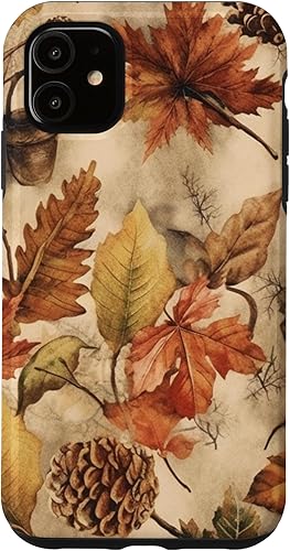 Miniatura 10 de iPhone 13 Pro Max Otoño Follaje Otoño Hojas Niña Mujeres Niños Otoño Caso
