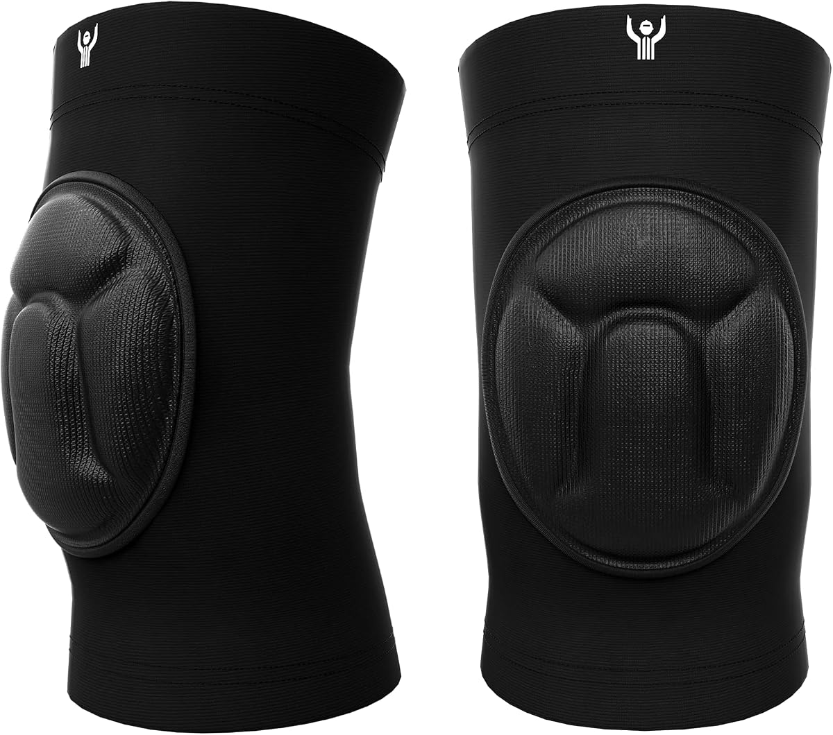 2 Pack Kneepad Wrestling Thick Sponge Anti-slip Protective Compression Padded Knee Sleeve Jiu Jitsu MMA (Large/XL)