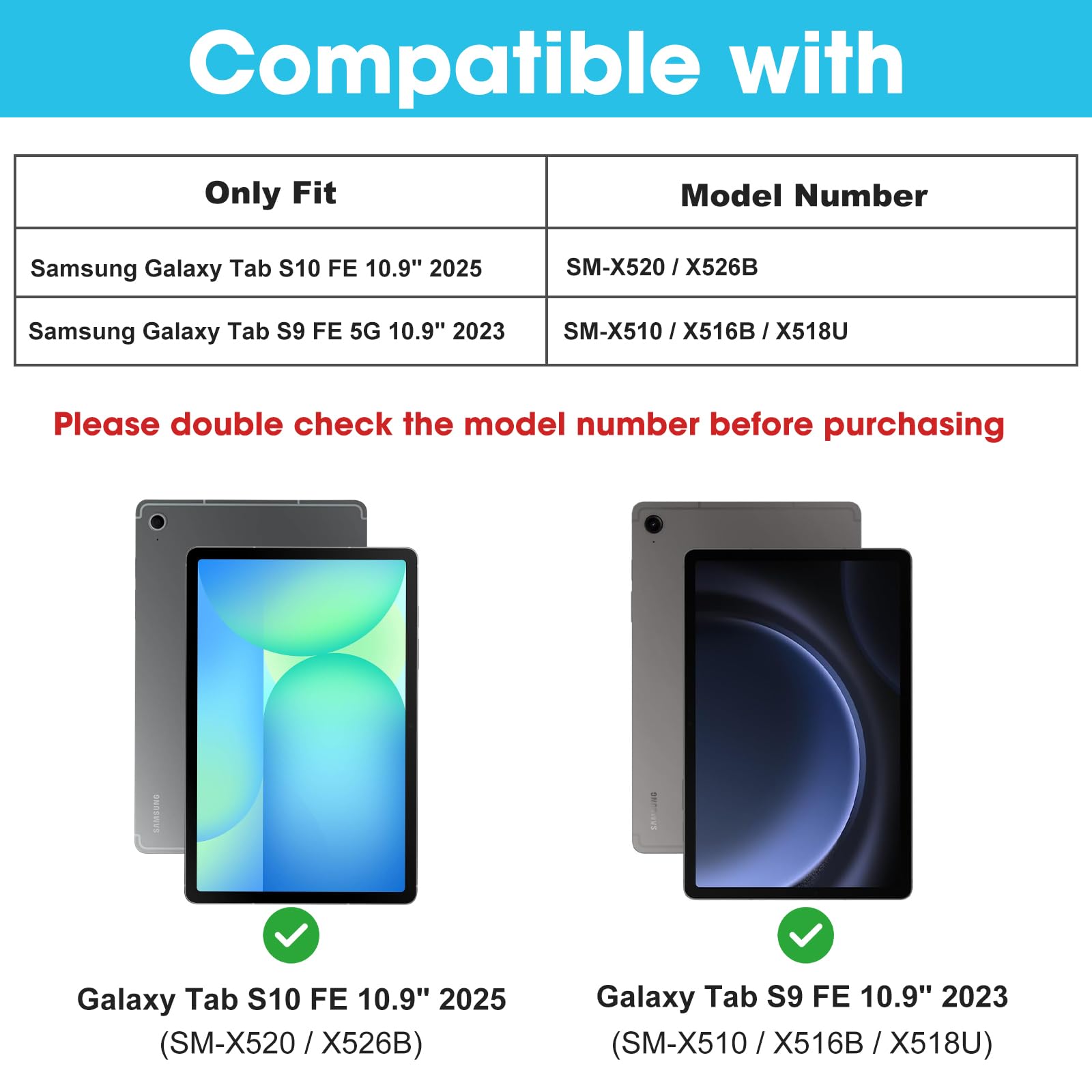 ProCase Smart Case for Galaxy S10 FE 10.9