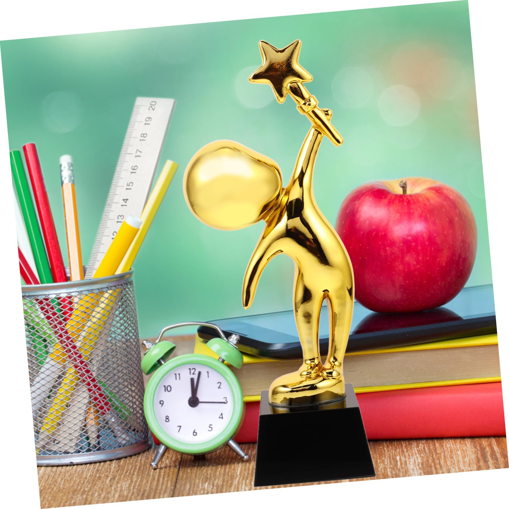 Trophée en Résine Dorée, Décoration de Danse pour Cérémonie et Concours