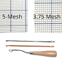 Vista 2 de Color Crazy Alfombra de lona con gancho de malla, 5 mallas (36" x 40")