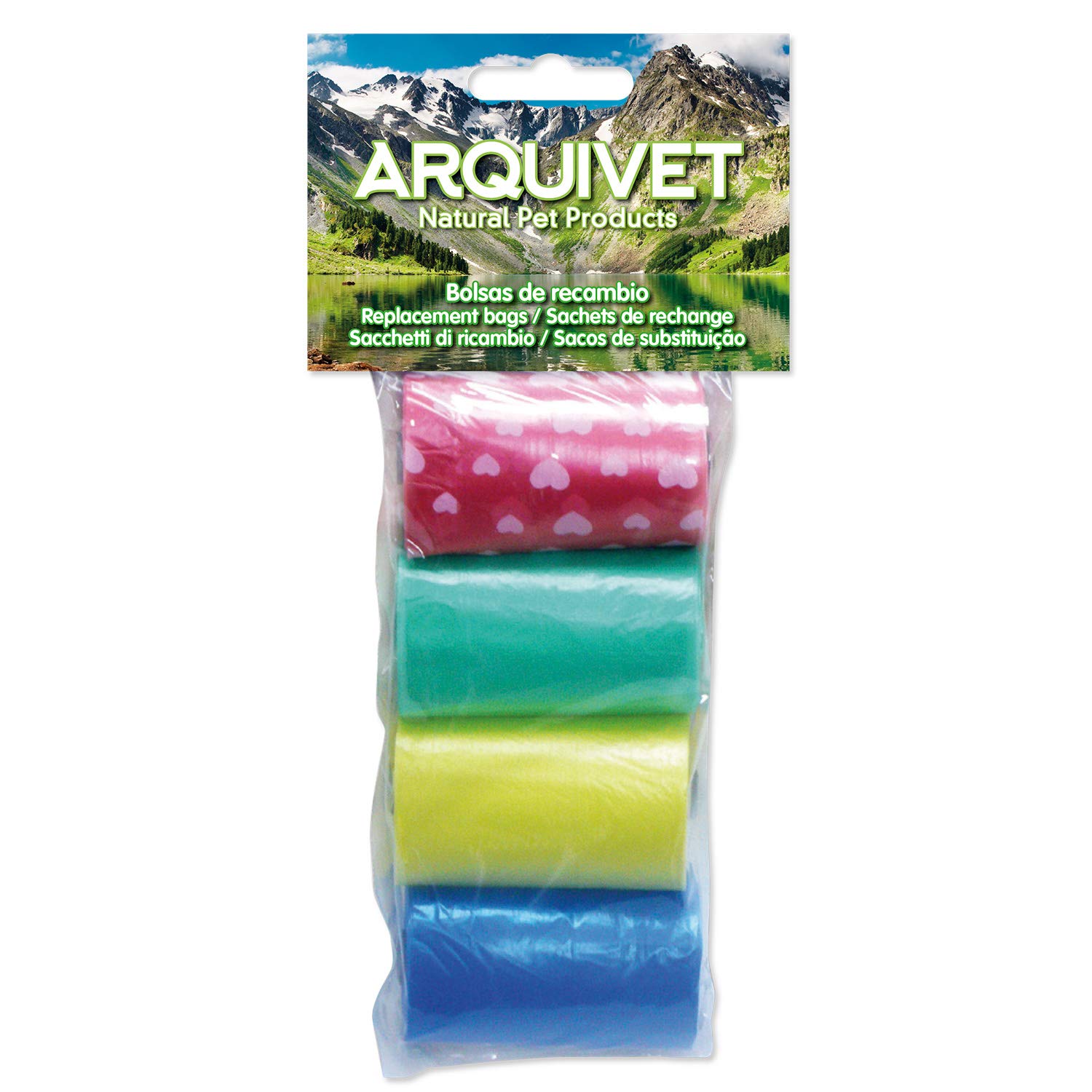 Arquivet 8435117819863 Colour Replacement Bags 4 Rolls x 20 Bags