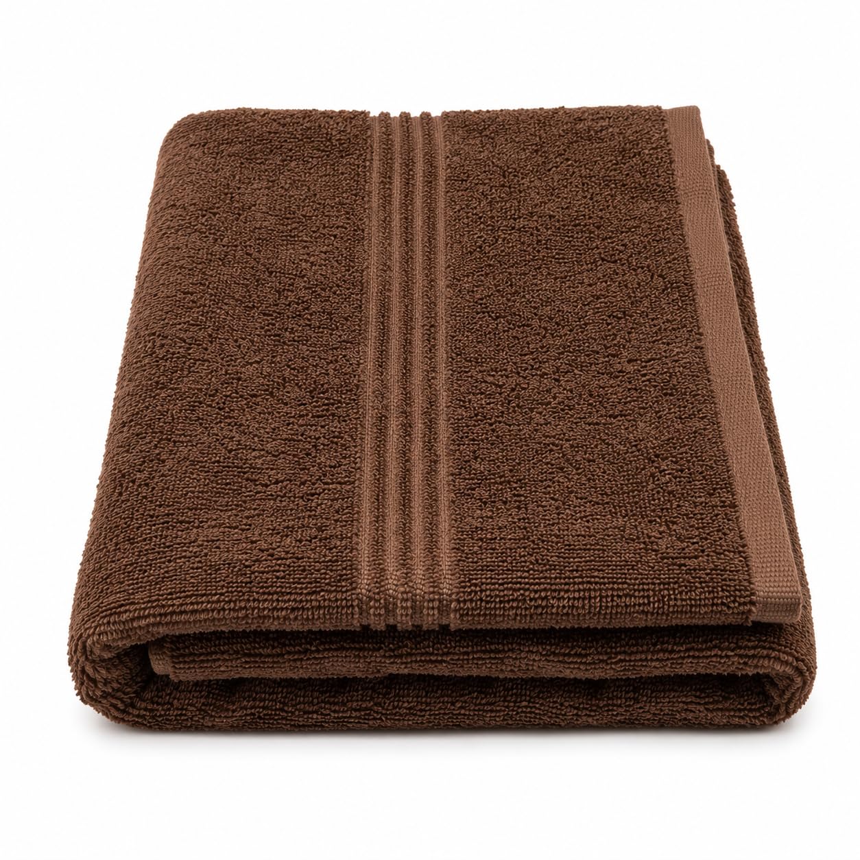 Showstopper Microfiber Bath Towel | Soft, Highly Absorbent & Quick Dry Bath Towel for Bathroom, Gym, Yoga, Sports, Spa & Travel (Brown)-image-14