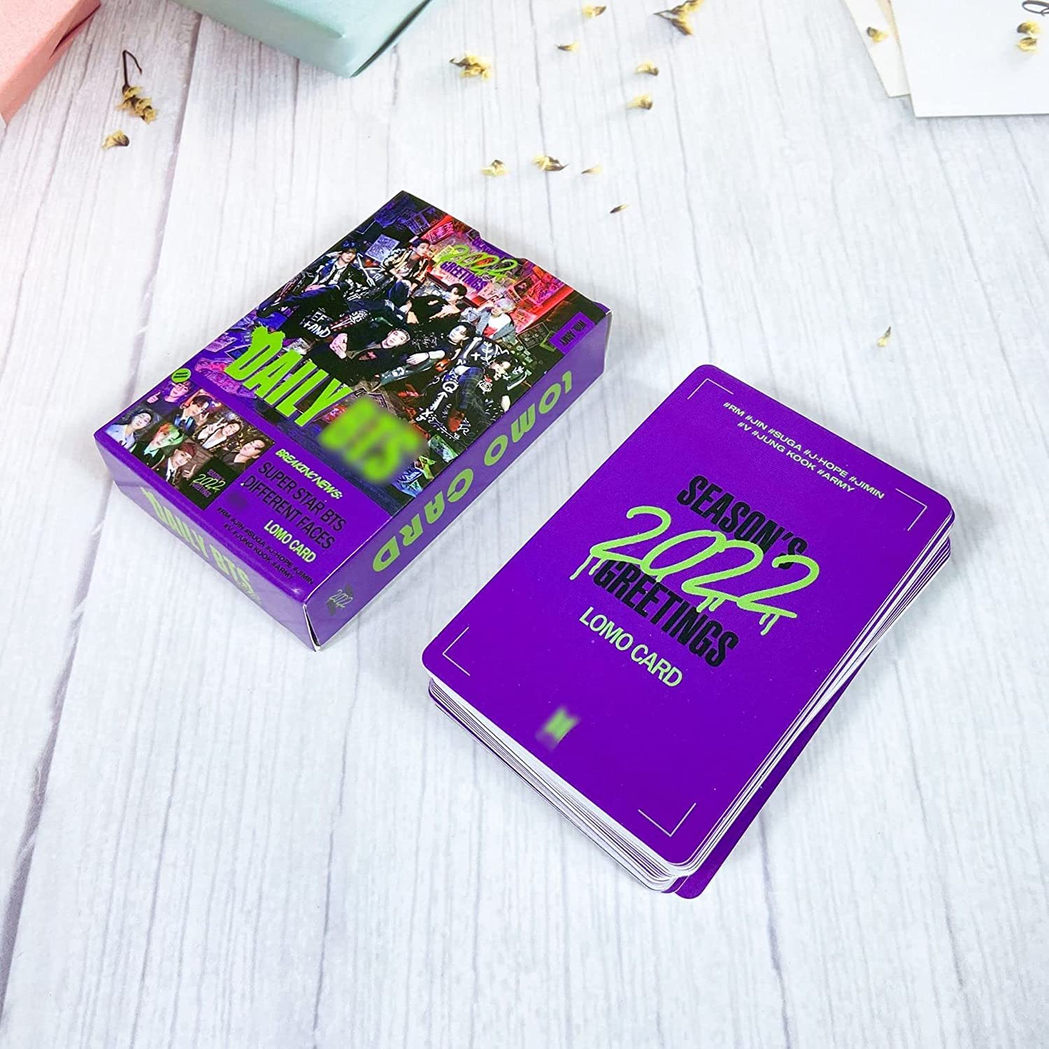 ZPPLD BTS Photocard 54Pcs,Kpop BTS Lomo Cards,BTS Merchandise,BTS