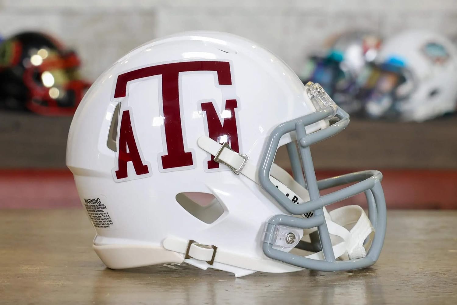 Texas A&M Aggies Speed Mini Helmet - 1975 Throwback