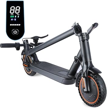 Electric Scooter, Powerful 500W Motor Escooter, Max 21Miles Long Range Adults-Electric-Scooter, Top Speed 19MPH, 8.5" Solid Tires, UL2272 Certified Commuting E Scooter for Adults
