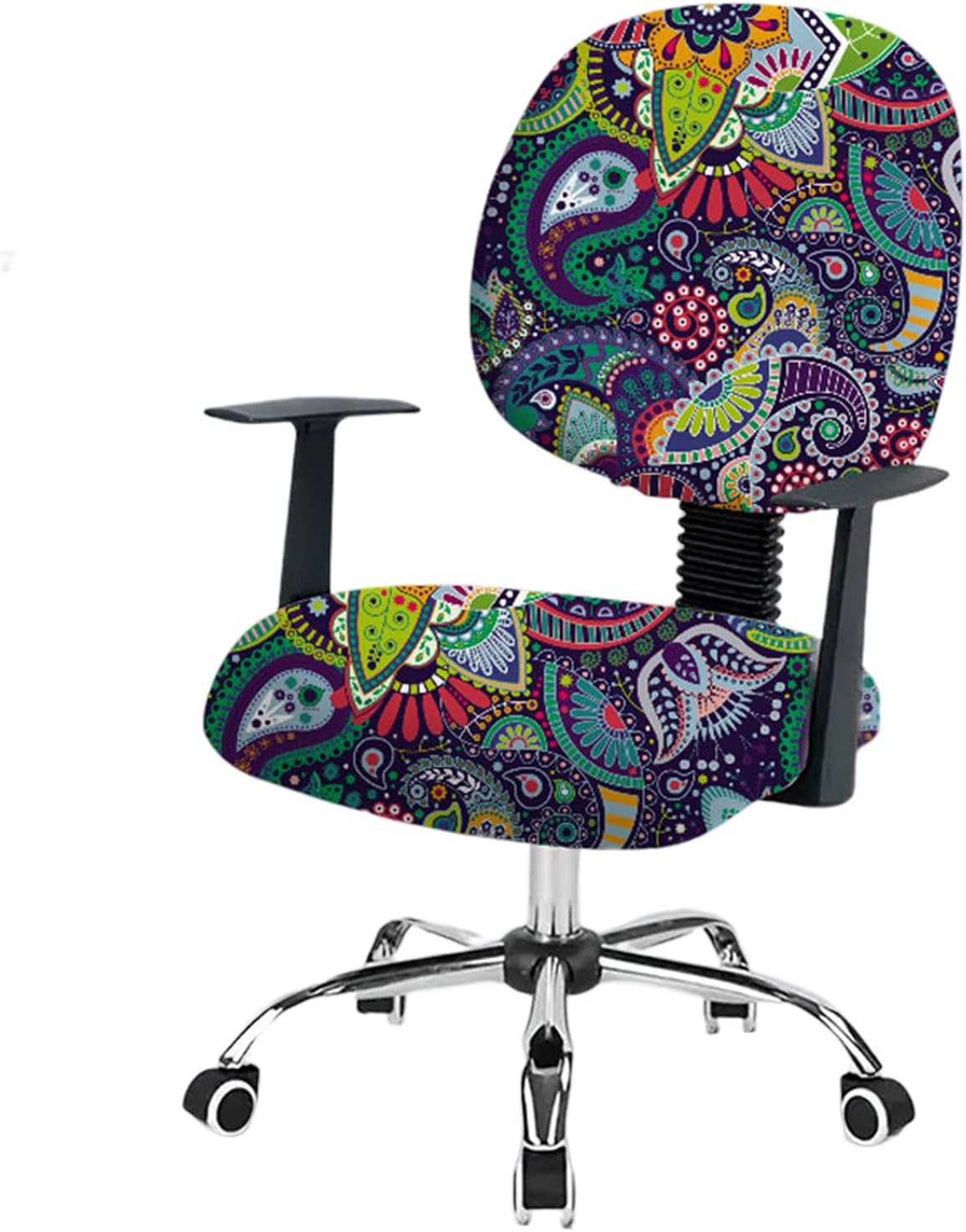 KRFOONN Computer Office Chair Covers Stretch Computer Chair