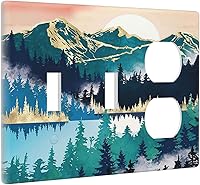 Vista 57 de Cubierta de interruptor de luz decorativa de pared de bruja negra Ouija Gótica Esqueleto Calavera 1 banda Placa frontal eléctrica de interruptor