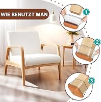 PISAO Szövetbetétes Szék Lábvédő Sapka 32 db, Parketta Védelmi Kupak 38-43 mm 6