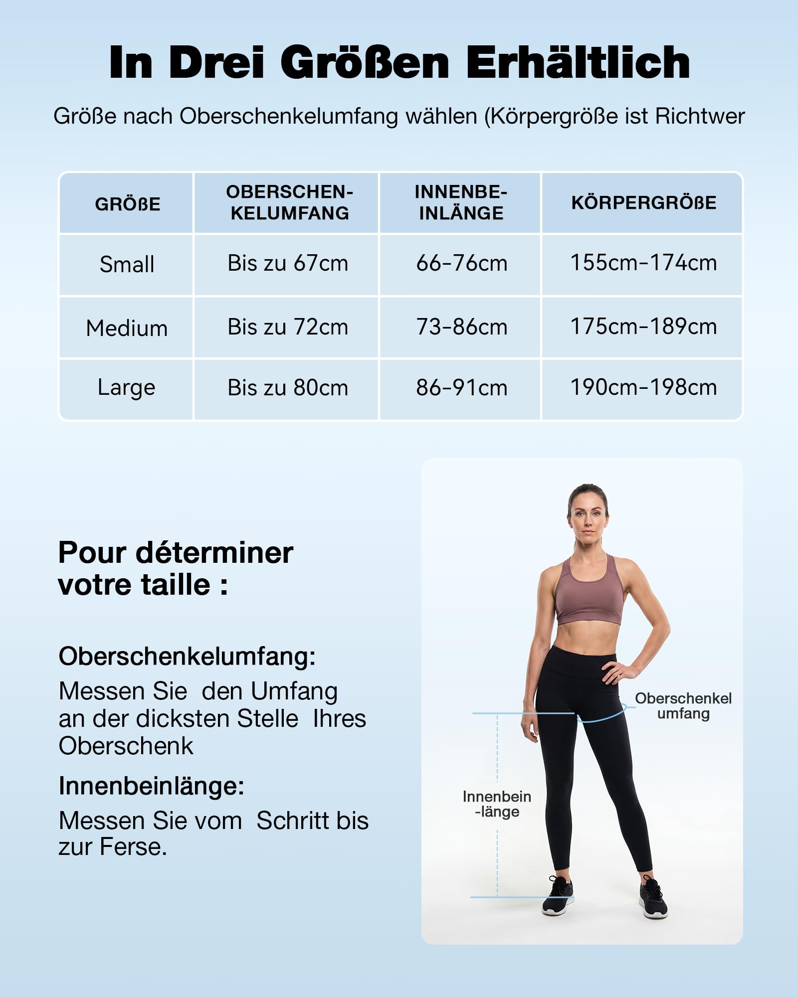 FIT KING Beinmassagegerät, 4-Zonen-Luftkompression, wiederaufladbar (S) | Recovery Boots 12 Intensitäten 3 Modi Fördert die Durchblutung und Muskelregeneration für Sportler und den täglichen Gebrauch