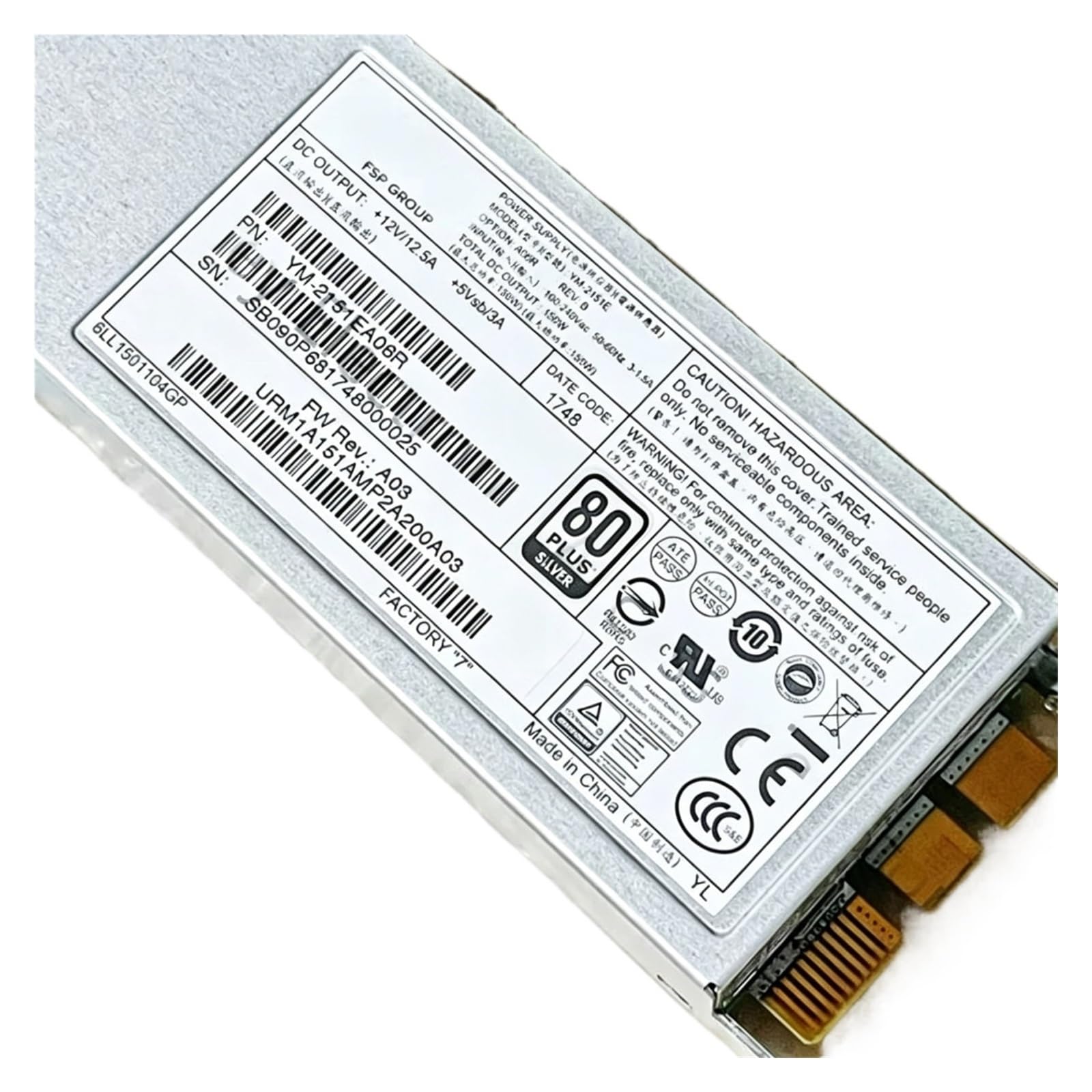 CLBSWYEJK Server Switch Power Supply Module YM-2151E YM-2151EA03R YM-2151EA06R 150W