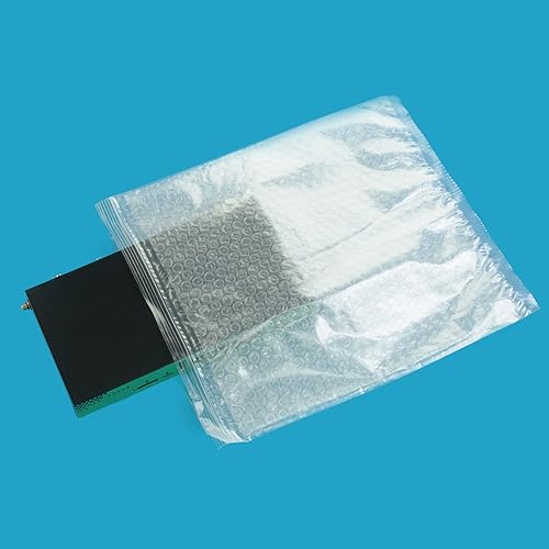 Vista 29 de GPI - 50 unidades, bolsas con cremallera de burbujas de 4 x 6 pulgadas, 3 mil de grosor, resellable, reutilizable, bolsa protectora de burbujas