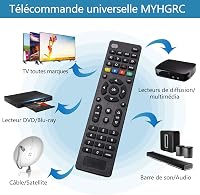 FOXRMT Univerzális Távirányító TV, DVD, Blu-Ray, Streaming Lejátszó és Soundbar Készülékekhez - 4 az 1-ben, Egyszerű Beállítás, 10m Hatótáv 2