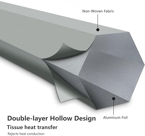 Miniatura 99 de Changshade Persianas celulares opacas de arriba hacia arriba, sin cordones, para ventana de interior, aislamiento térmico, persianas de panal
