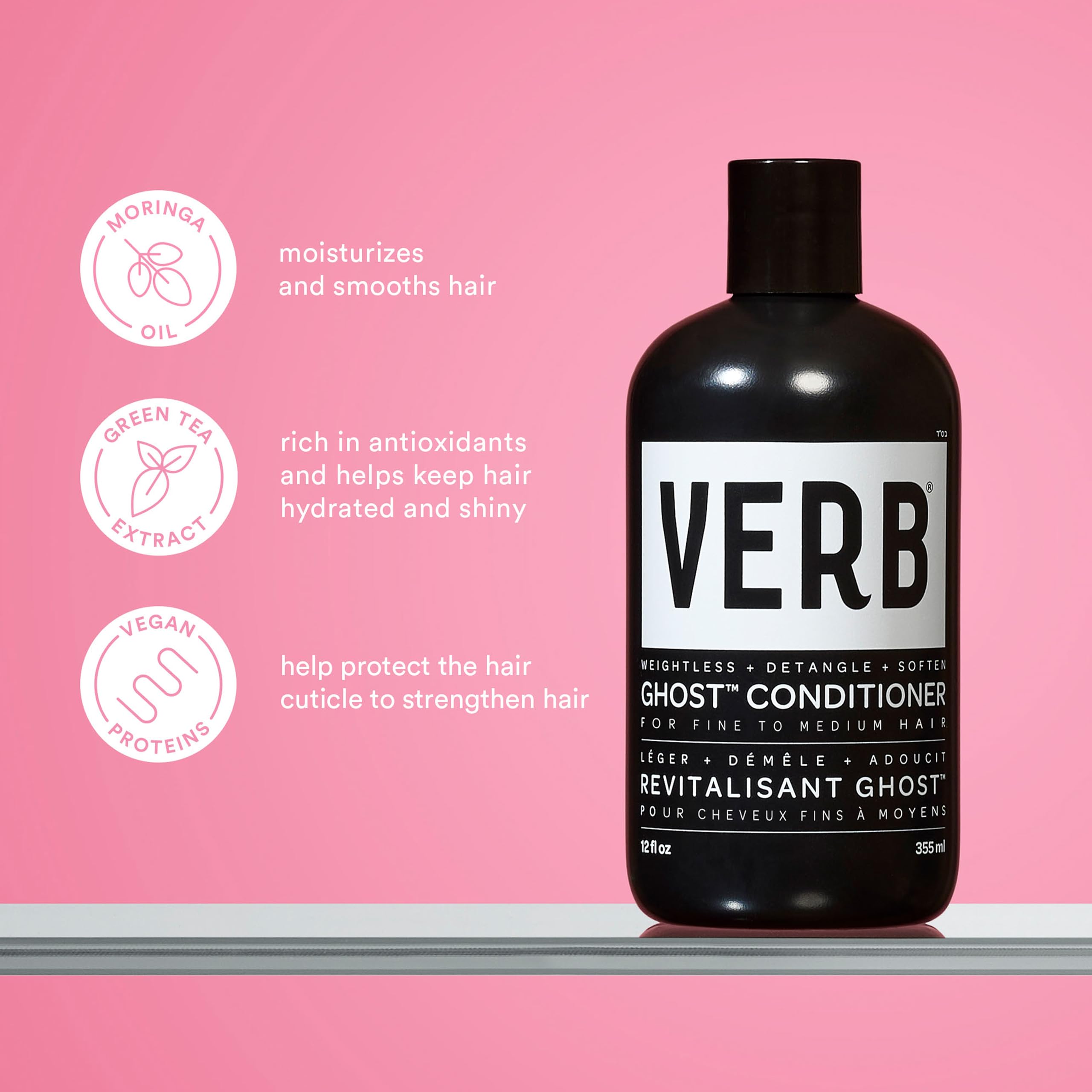 VERB Ghost Discovery Kits - Weightless Shine + Frizz Control - Travel Sized Bestsellers