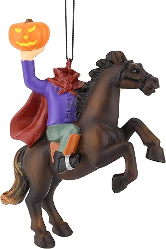 Miniatura 5 de Tree Buddees Jinete sin cabeza con adornos de calabaza para HalloweenNavidad