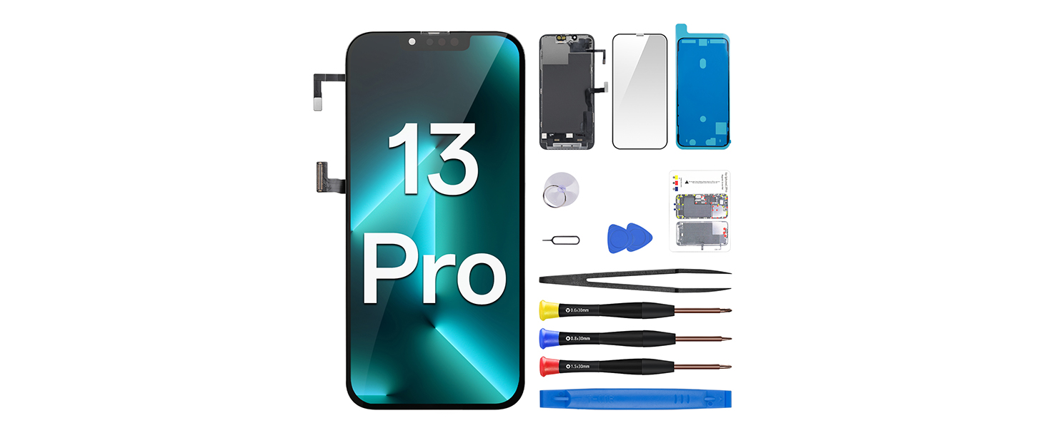 Amazon.com: CYKJGS for iPhone 13 Pro Screen Replacement 6.1