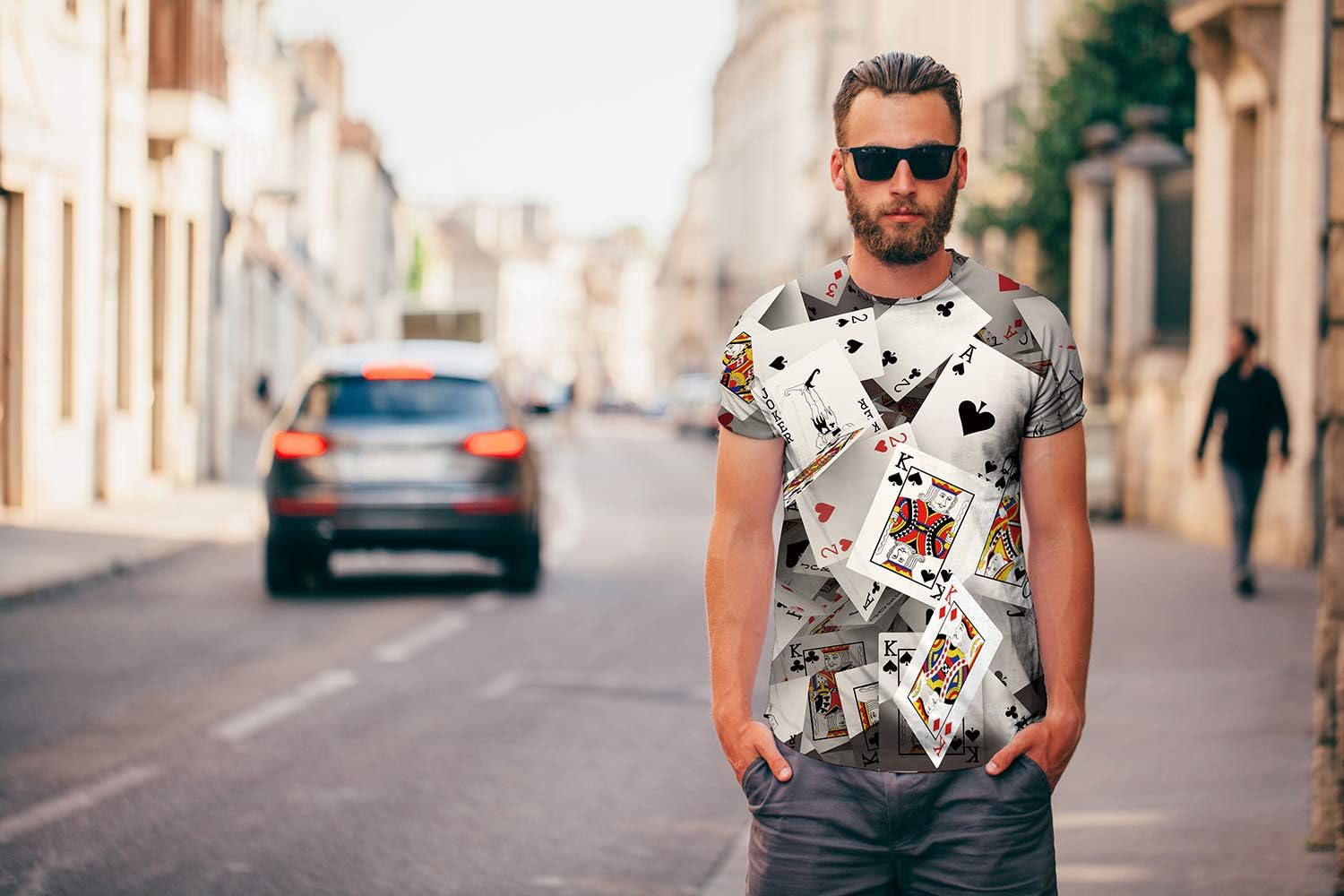 KYKU Men's Print Graphic T Shirt Short Sleeve Summer T-Shirt Novelty Casual Tee - Image 3