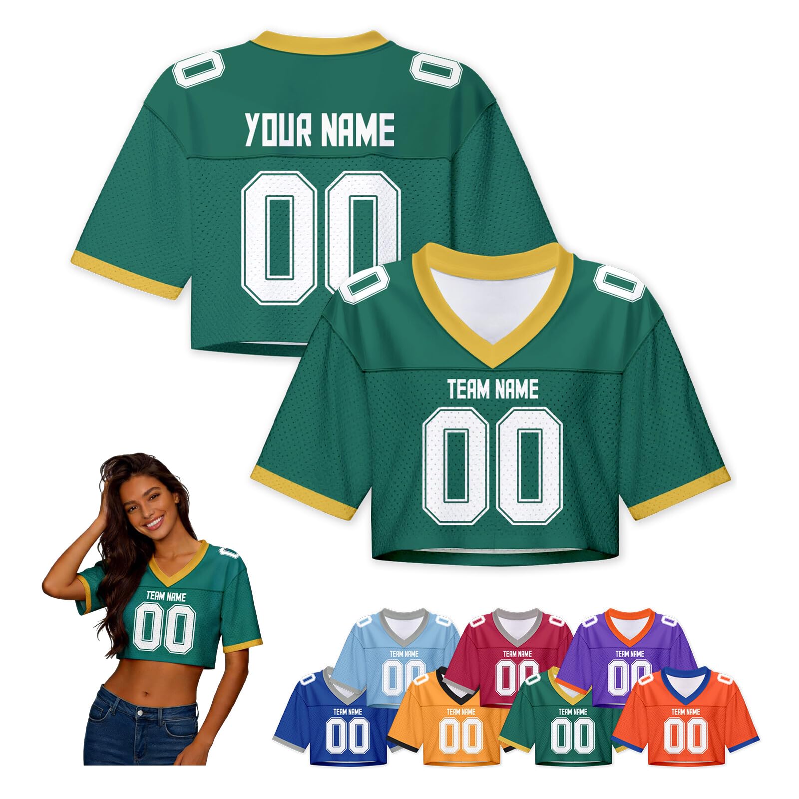 Custom College Women Football Jersey
