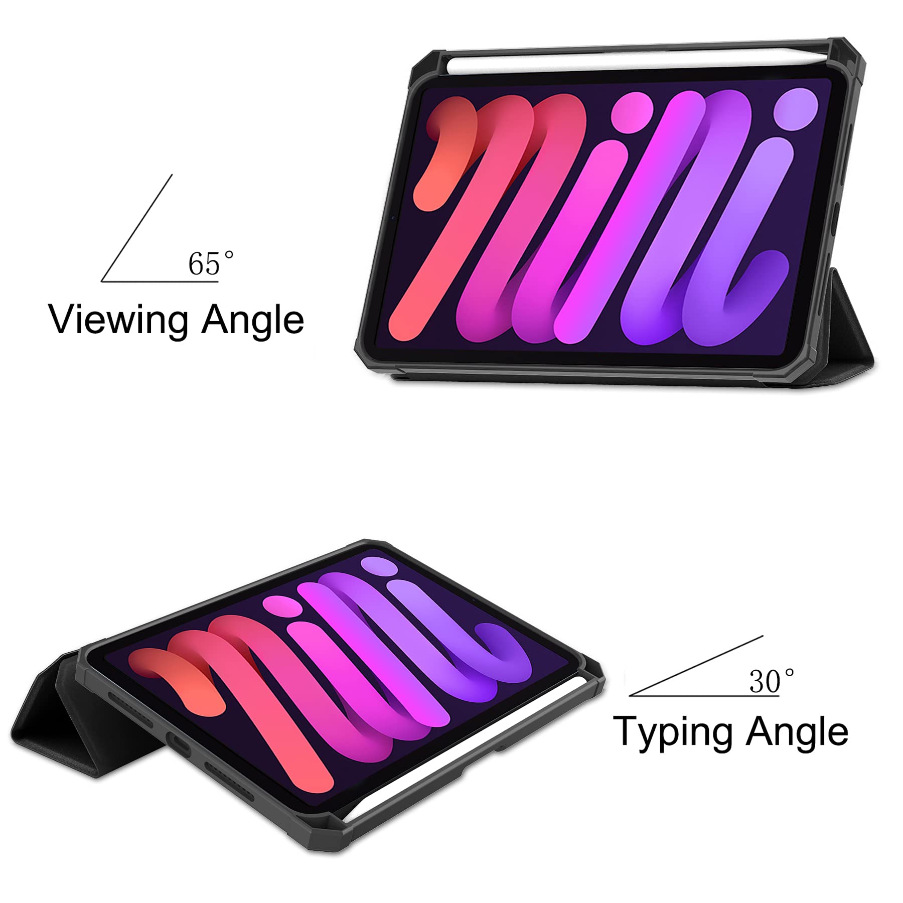 Amazon.co.jp: 2024 iPad mini A17 Pro ケース iPad mini6 ケース