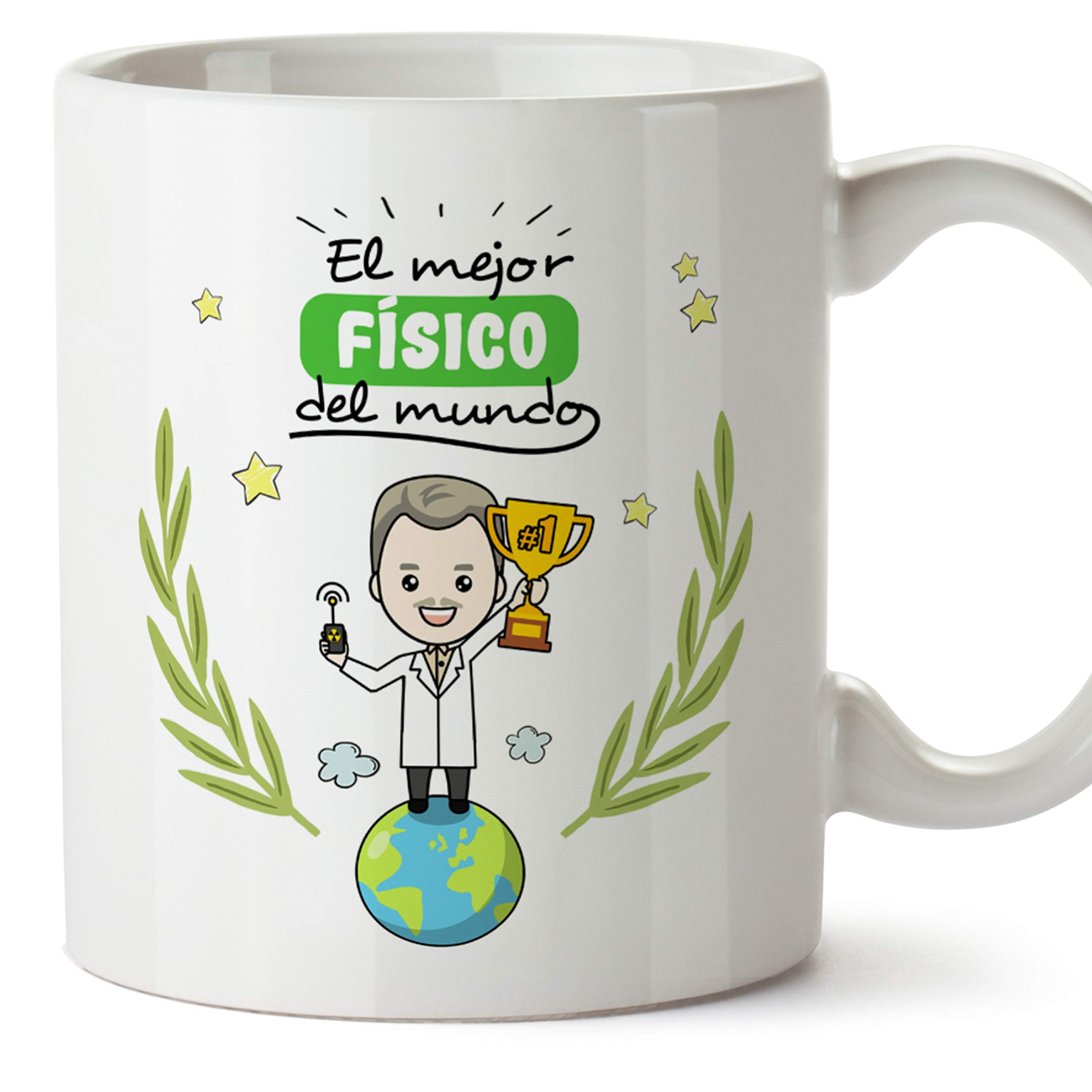 MUGFFINS Taza Fisioterapeuta Hombre (Mejor del Mundo) - Regalos Originales y Divertidos de Fisioterapia — view 139