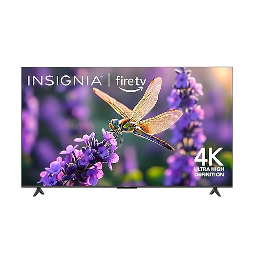 INSIGNIA 65" Class F50 Series LED 4K UHD Smart Fire TV, Voice Remote with Alexa, Stream Live TV Without Cable