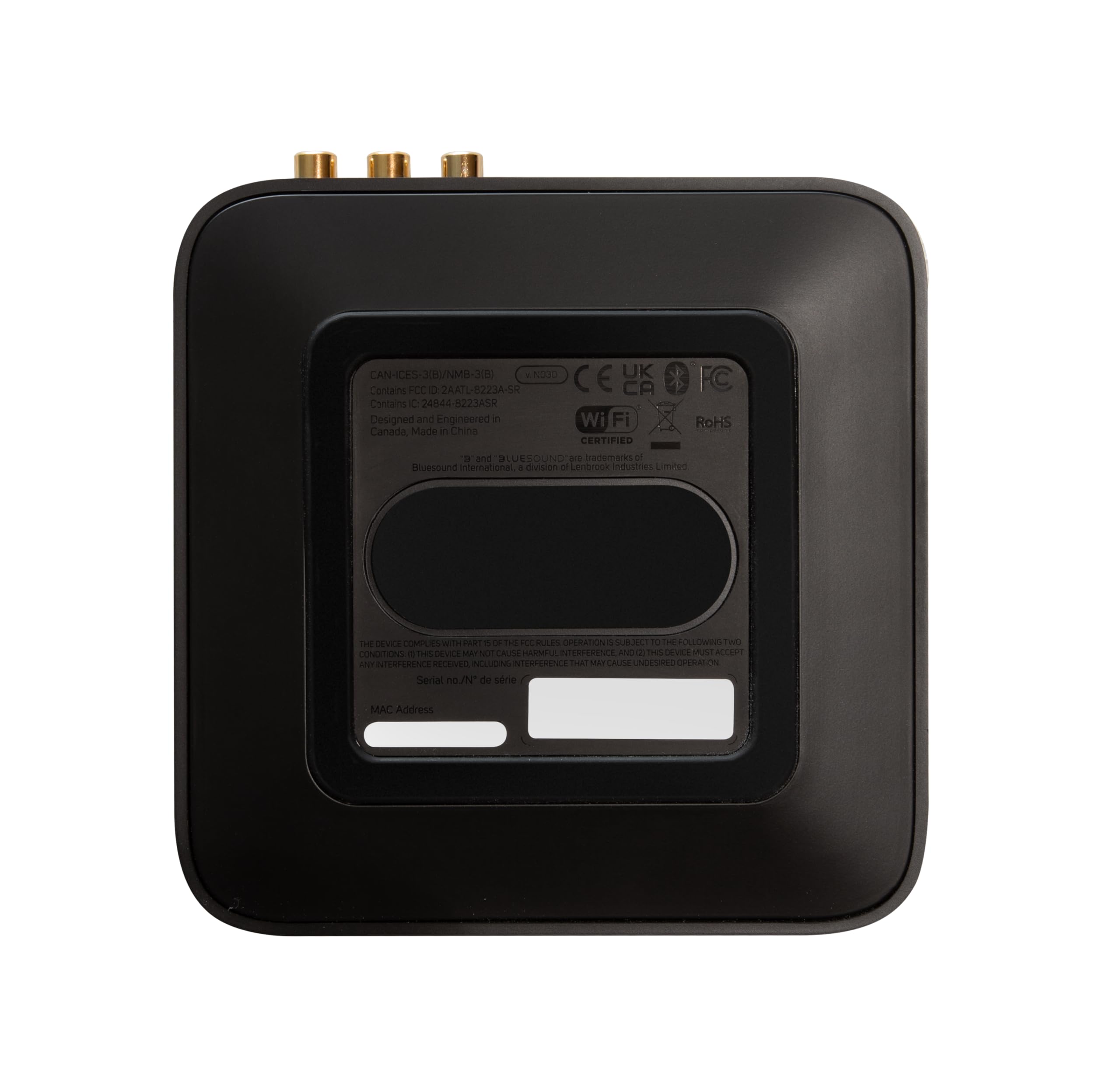Bluesound Node Nano Kabelloser Hochauflösender Multiroom-Musik-Streamer